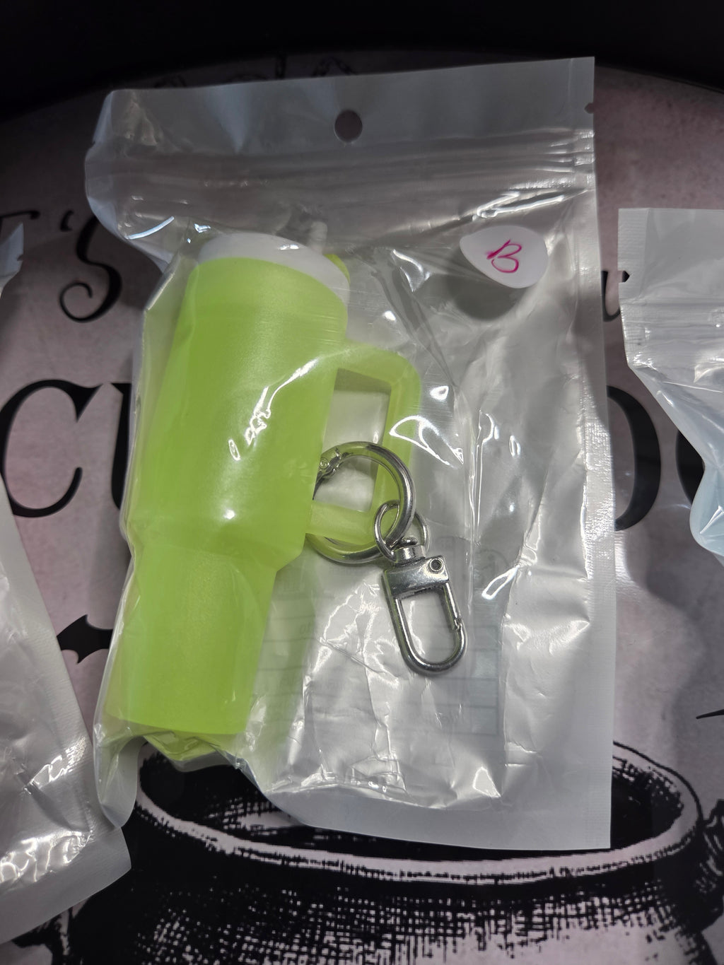 Cup key chains